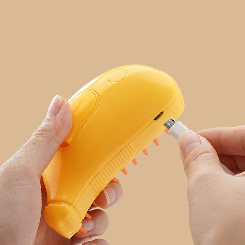 PetCareAB™ 3-in-1 Steamy Pet Brush